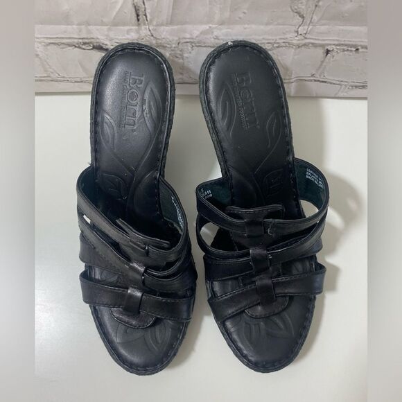 Born Women's Black Sandals - Picture 1 of 6